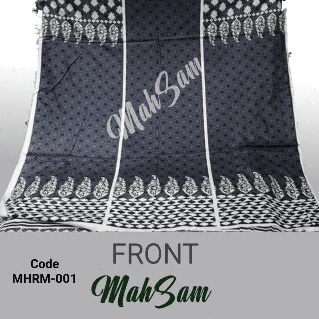 Muharram 3 Pcs Lawn Unstitched Suits By MahSam Lawn Dupatta