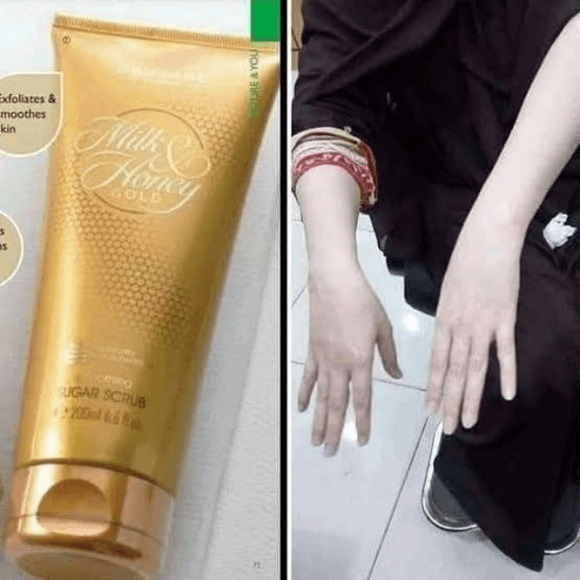 Oriflame Milk & Honey Gold Sugar Scrub 200 ML