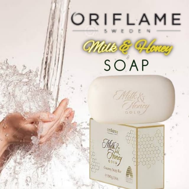 Oriflame Milk and Honey Gold Softening Creamy Soap Bar