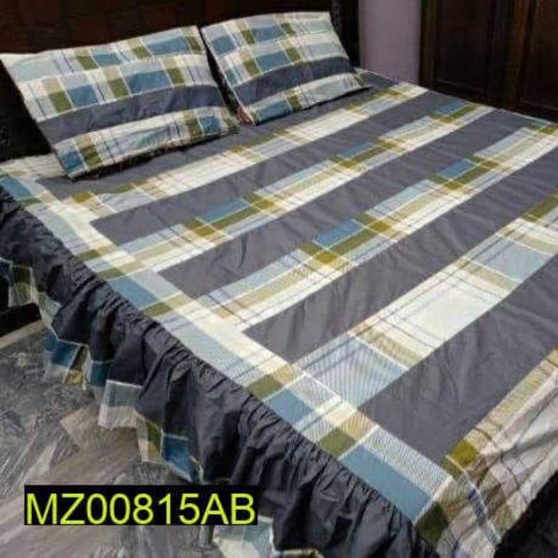 King Size Bedsheets with 2 Pillow Covers